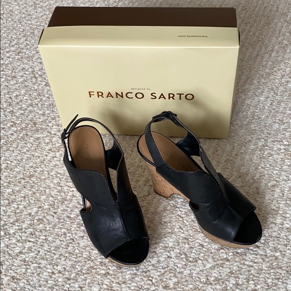 FRANCO SARTO Black Platforms - Picture 2 of 15
